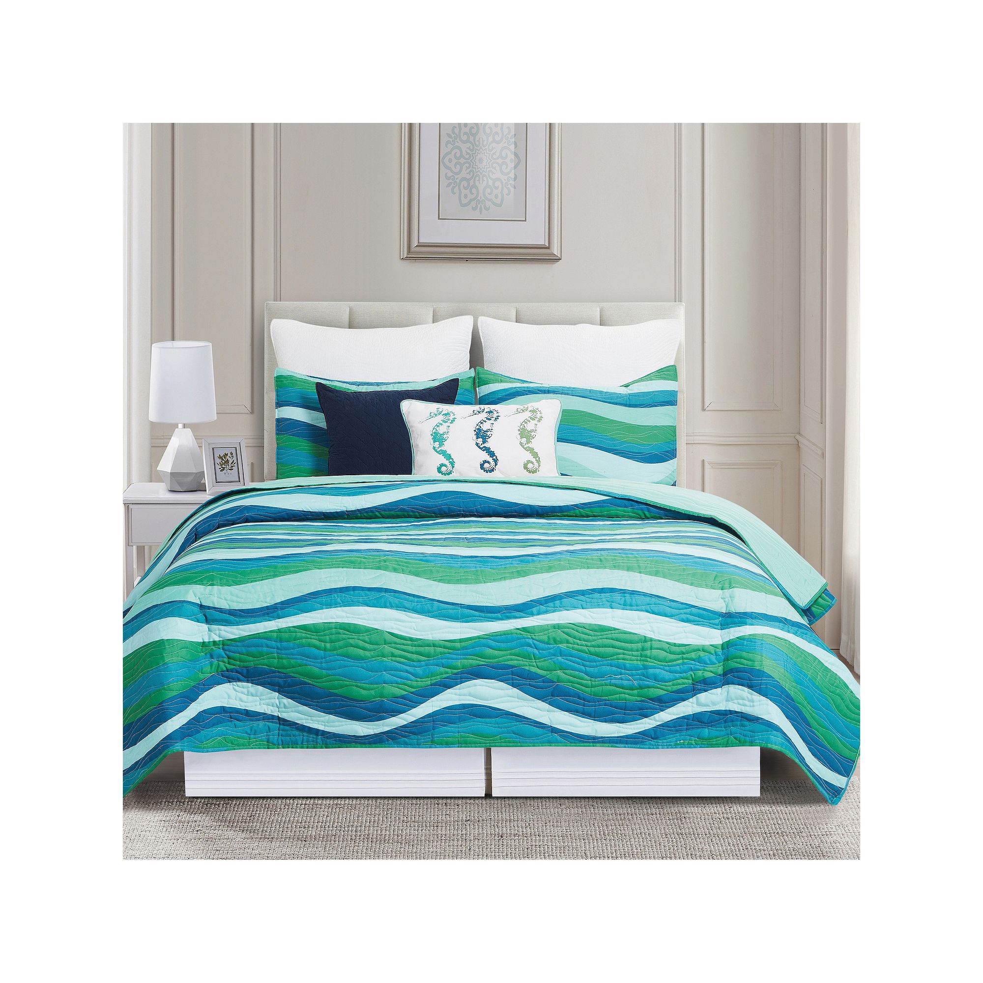 C&F Home Deep Blue Sea Quilt Set with Shams