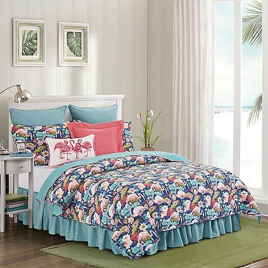 C&F Home Flamingo Lagoon Quilt Set with Shams