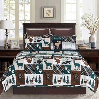 C&F Home Fletcher Forest Quilt Set with Shams