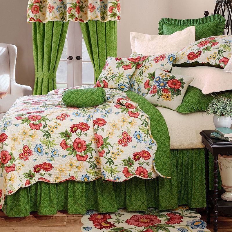 71904957 C&F Home Pembroke Quilt Set with Shams, Pink, Full sku 71904957