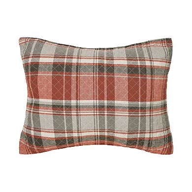 C&F Home Saffron Plaid Quilt Set with Shams
