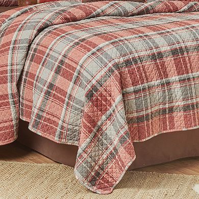C&F Home Saffron Plaid Quilt Set with Shams