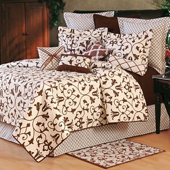 C&F Home Seraphina Brown Quilt Set with Shams