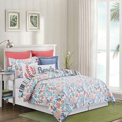 C&F Home Tangerine Coast Quilt Set with Shams