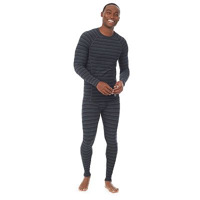 Men s Climatesmart by Cuddl Duds Midweight ClimateSport Performance Base Layer Crew Top