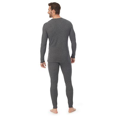 Men's Climatesmart® by Cuddl Duds Midweight Waffle Thermal Performance Base Layer Henley Top