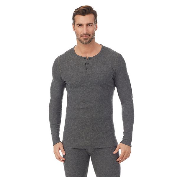 Men's Climatesmart® by Cuddl Duds Midweight Waffle Thermal Performance ...