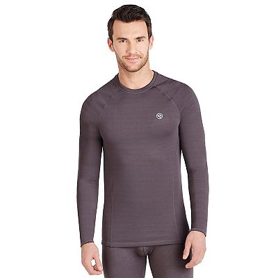 Men s Climatesmart by Cuddl Duds Heavyweight X Fleece Performance Base Layer Crew Top