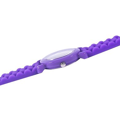 Disney's Raya and the Last Dragon Kids' Purple Plastic Watch
