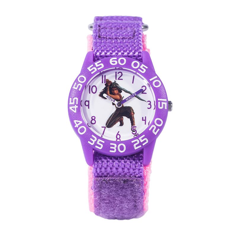 Disney's Raya and the Last Dragon Kids' Purple Plastic Watch, Girl's, Size: Medium