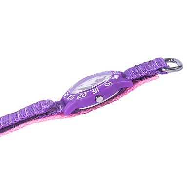 Disney's Raya and the Last Dragon Kids' Purple Plastic Watch 