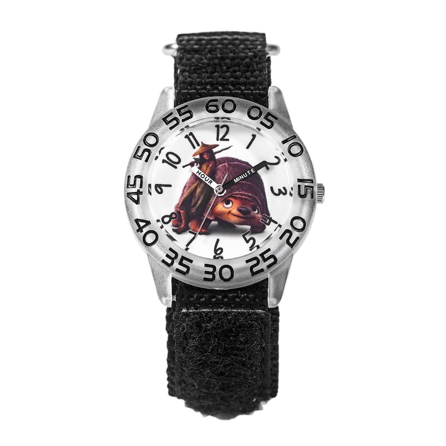 Image for Disney s Raya and the Last Dragon Kids' Clear & Black Plastic Watch at Kohl's.