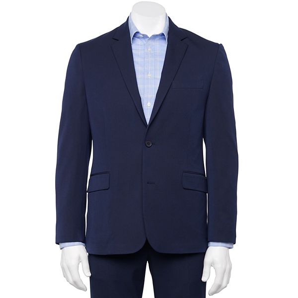 Kohls navy 2024 blue suit