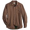 Men's Sonoma Goods For Life® Poplin Brushed-Flannel Button-Down Shirt