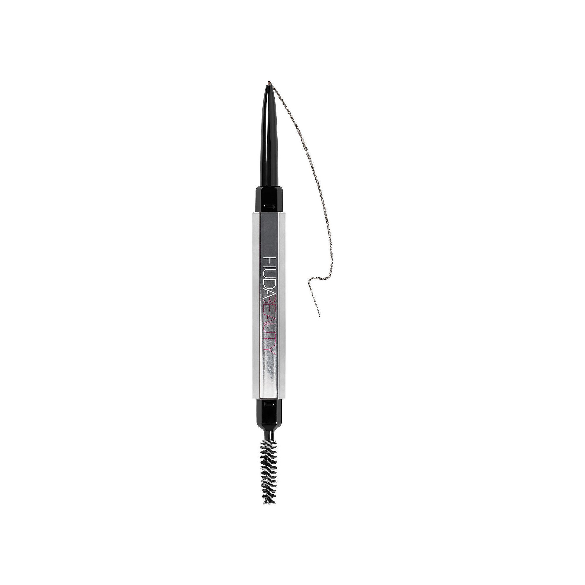 HUDA BEAUTY #BombBrows Microshade Brow Pencil, Size: 0.0008 Oz, Light Brown