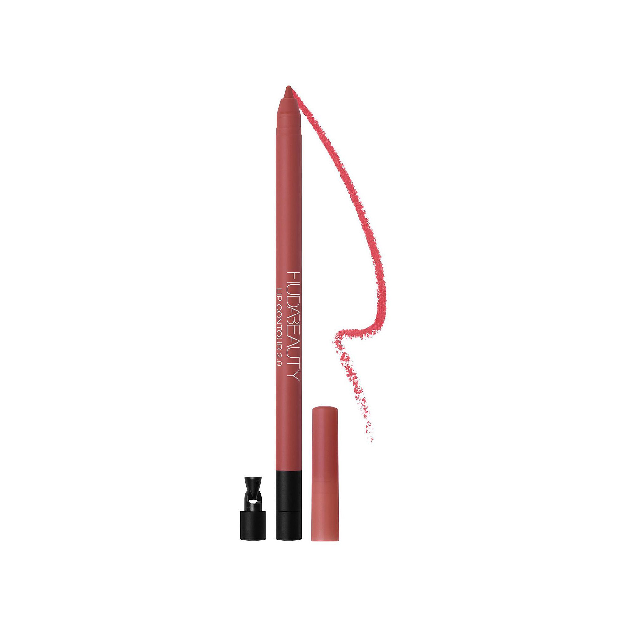 HUDA BEAUTY Lip Contour 2.0 Automatic Matte Lip Pencil, Size: .01 Oz, Vivid