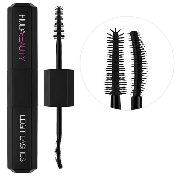 HUDA BEAUTY LEGIT LASHES DoubleEnded Volumizing and Lengthening Mascara