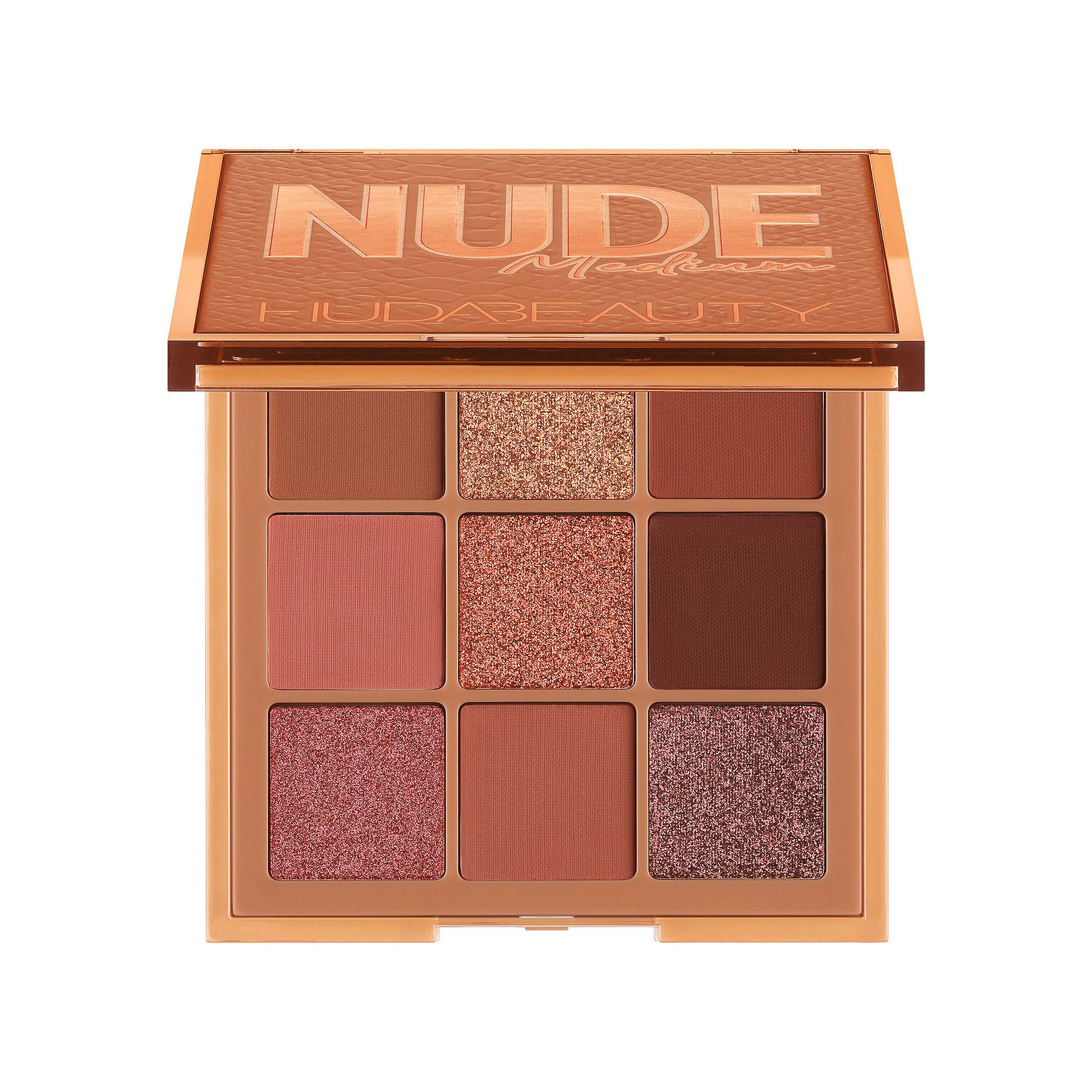 HUDA BEAUTY Nude Obsessions Eyeshadow Palette, Medium