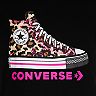 Girls 7-16 Converse Leopard Print High Top Chuck Taylor Graphic Tee