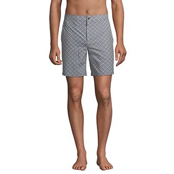 Men's Lands' End 7" Sunset Swim Trunks