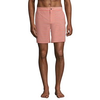 Men's Lands' End 7" Sunset Swim Trunks
