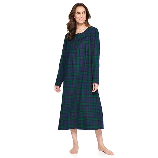 Women's Croft & Barrow® Long Sleeve Velour Nightgown