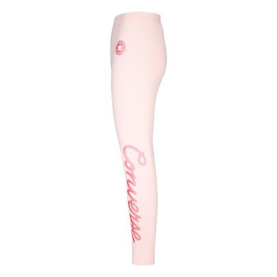 Girls 7-16 Converse Scripted Shine Leggings