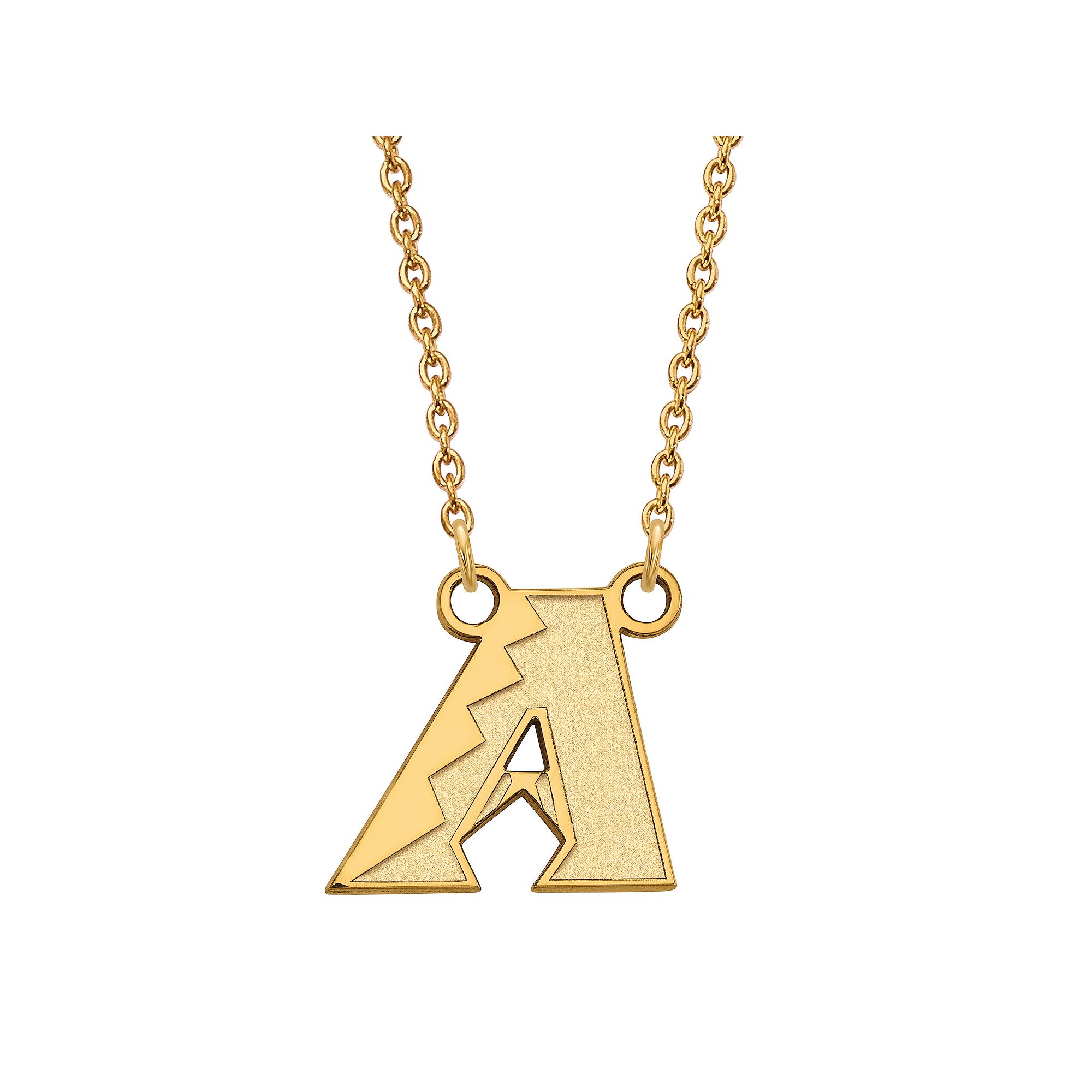 LogoArt Sterling Silver Arizona Diamondbacks Small Pendant Necklace, Women