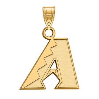 LogoArt Sterling Silver Arizona Diamondbacks Small Pendant