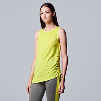 Women's Simply Vera Vera Wang Ruched Tunic Tank Top