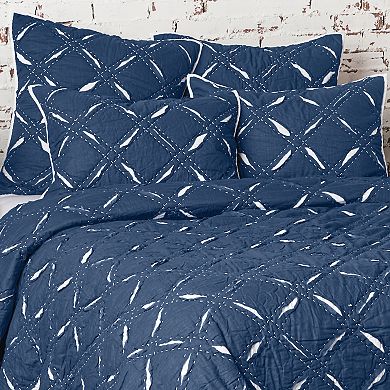 Carol & Frank Parker Indigo Quilt