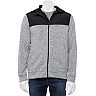 Men's Apt. 9® Mixed Media Sherpa-Lined Hooded Jacket