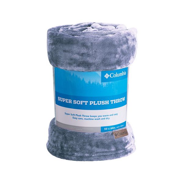 Columbia Super Soft Plush Throw