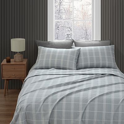 Ugg 100% Cotton Flannel Queen Sheet Set on sale Snow