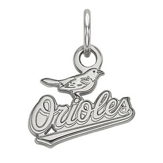 LogoArt 10K Gold Baltimore Orioles Extra Small Pendant