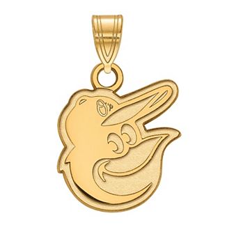 LogoArt 10k Gold Baltimore Orioles Small Pendant