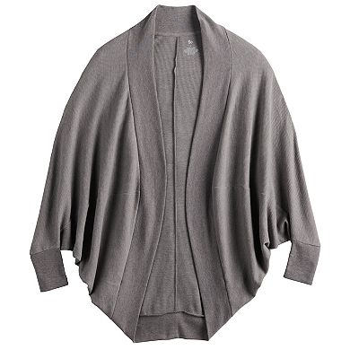 Juniors' SO® Cocoon Waffle Cardigan