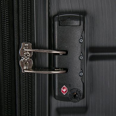 Dukap Rodez 3-Piece Hardside Spinner Luggage Set