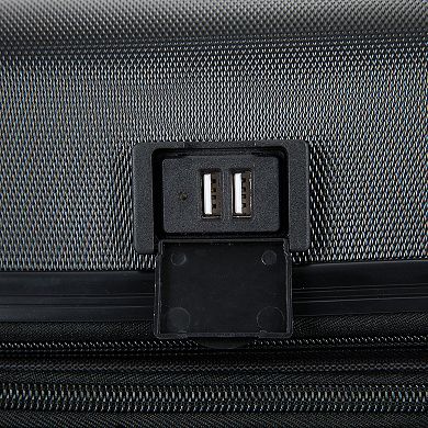 Dukap Intely 3-Piece Hardside Spinner Luggage Set