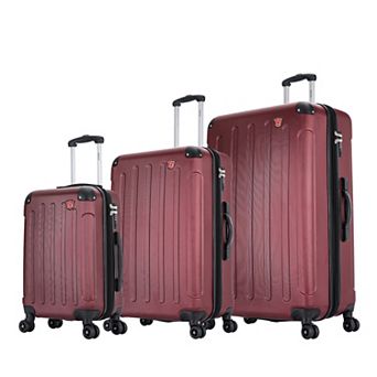 Dukap Intely 3 pc Hardside Spinner Luggage Set