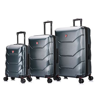 Dukap Zonix 3 pc Hardside Spinner Luggage Set