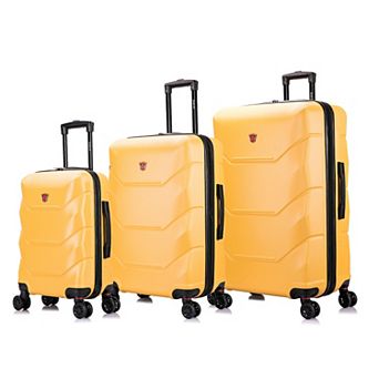 Dukap Zonix 3 pc Hardside Spinner Luggage Set