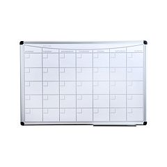 Emma and Oliver Reversible Mobile Cork Bulletin Board and White Board Stand  with Pen Tray