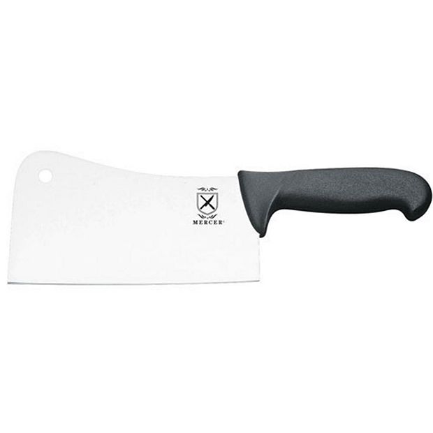 Mercer Tool M14707 Kitchen Cleaver - 7 Inch - High Carbon Stainless Steel Stamped