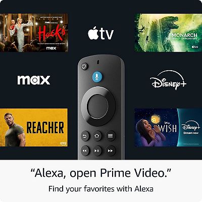 Amazon Fire TV Stick HD & Alexa Voice Remote - New 2024 Release