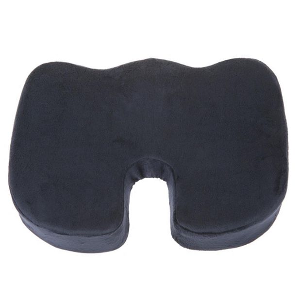 Navy Blue Contoured Foam Coccyx Seat Cushions