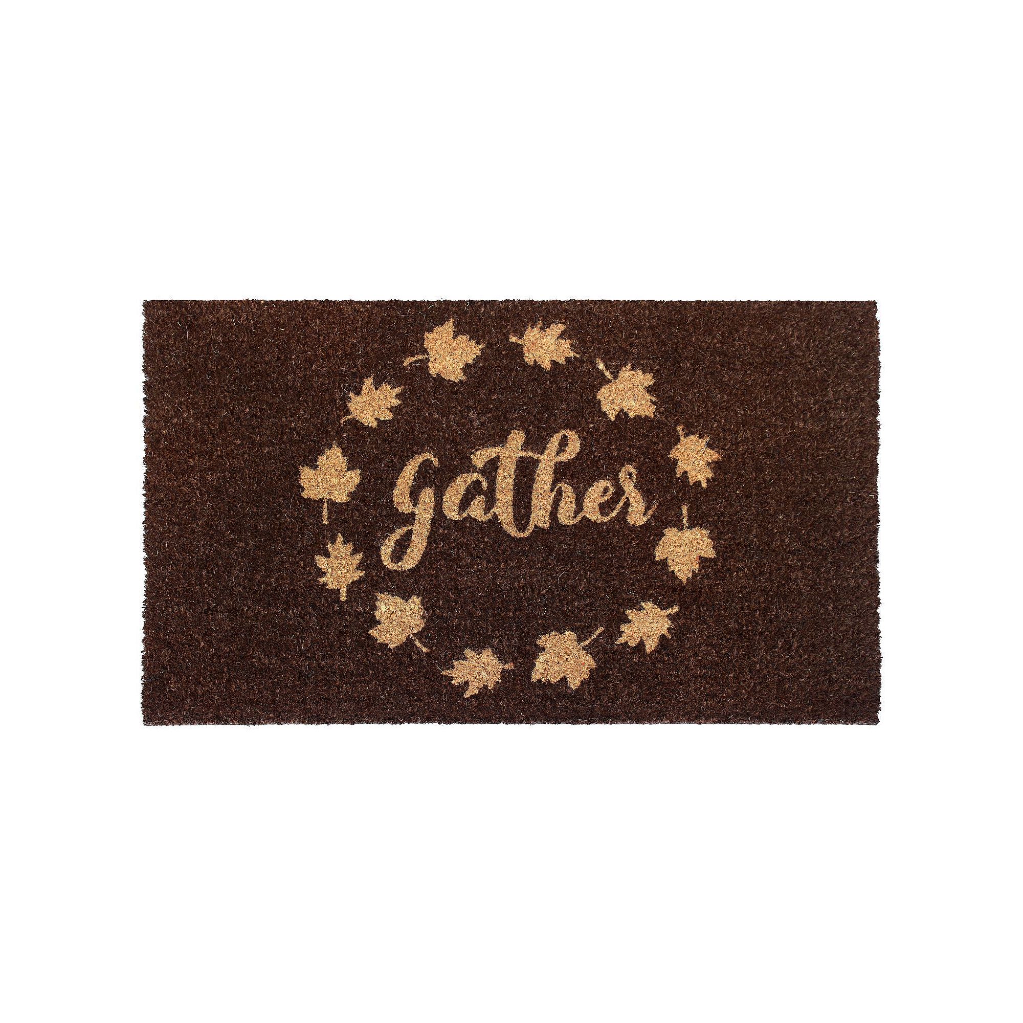 RugSmith Gather Doormat - 18 x 30, Brown