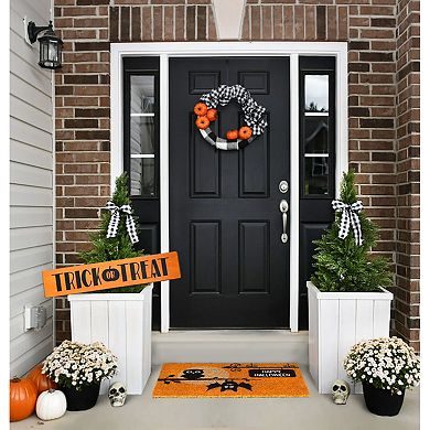 RugSmith Happy Halloween Owls Doormat - 18'' x 30''