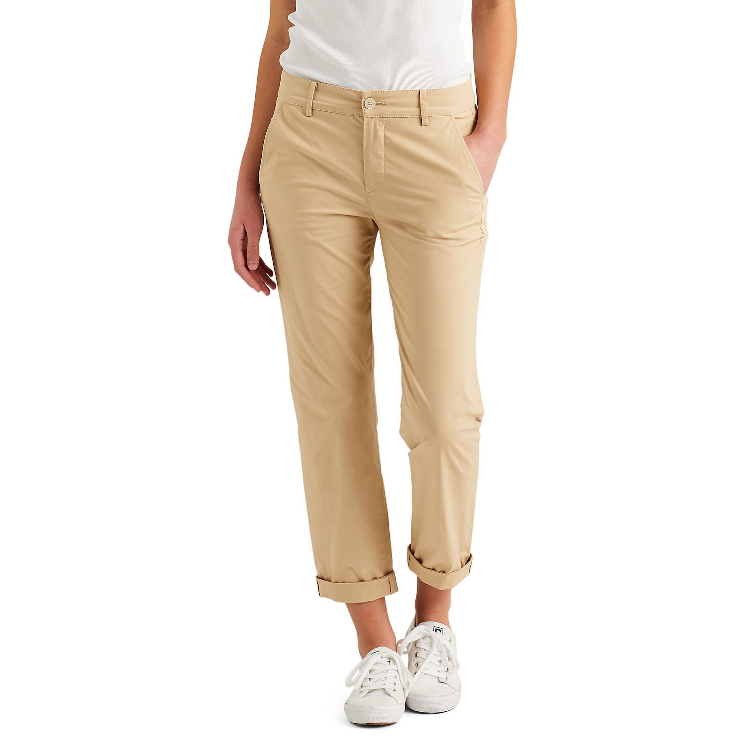 kohls womens chaps capris