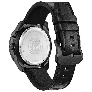 Men's Citizen Eco-Drive Men's Promaster Nighthawk Leather Watch - BJ7135-02E